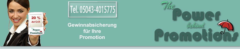 20 % KickBack Gewinnspielversicherung 20 % KickBack Gewinnspielversicherung